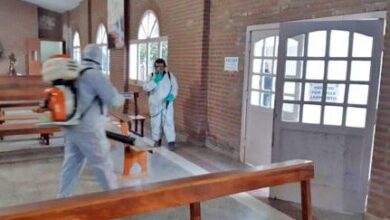 Realizaron trabajos de fumigación en distintas iglesias de Santiago del Estero 2