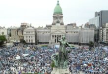 "La mayoría celeste" se manifestó en más de 500 ciudades de Argentina 3