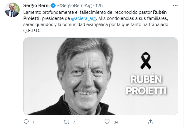 Rubén Proietti: las repercusiones por el fallecimiento del presidente de ACIERA 6