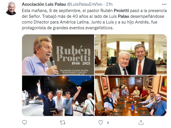 Rubén Proietti: las repercusiones por el fallecimiento del presidente de ACIERA 7