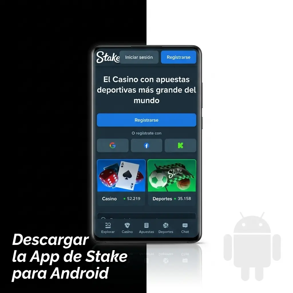 Guía para descargar e instalar la app de Stake en Android mediante APK sin Google Play Store